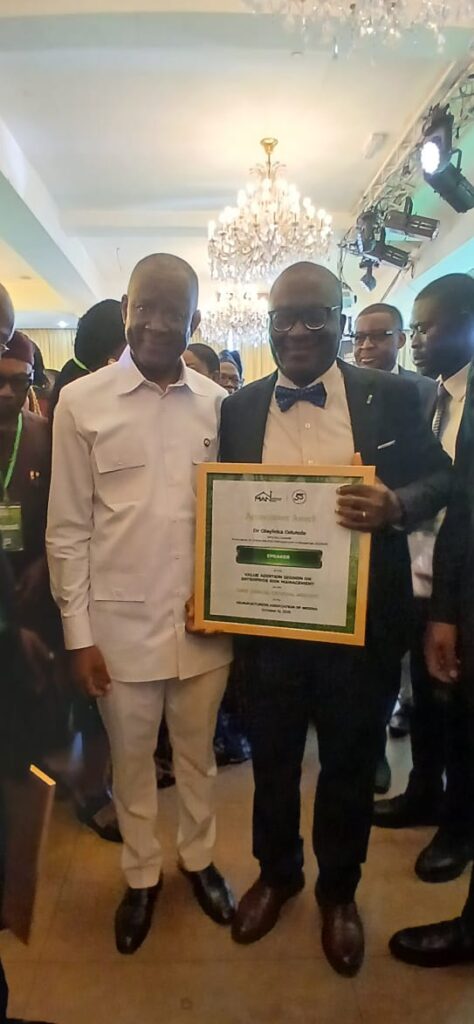 At the Manufacturers Association of Nigeria (MAN) AGM 2025